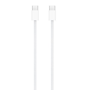 Los dos conectores USB-C del cable de 60 W, de frente