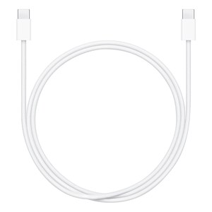 Cable de carga USB-C de 60 W de Apple de un metro, enrollado en circulo