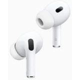 AirPods Pro abiertos fuera de su estuche de carga