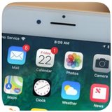 iPhone mostrando «Sin servicio» en la barra de estado