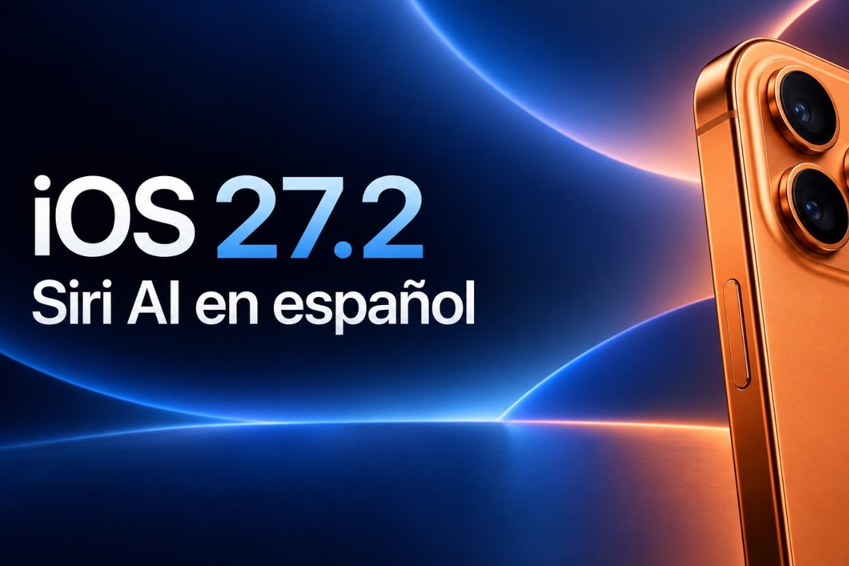 Imagen de la noticia: iOS 27.2 incorpora español a Siri AI y añade funciones al iPhone Duo
